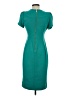 Andrew Marc Solid Teal Cocktail Dress Size 4 - photo 2