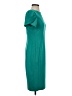 Andrew Marc Solid Teal Cocktail Dress Size 4 - photo 4