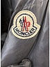 Moncler Black Gray Joinville Puffer Coat Size XS (0) - photo 9