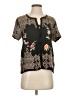 Odd Molly 100% Modal Black Short Sleeve Blouse Size (2) - photo 1
