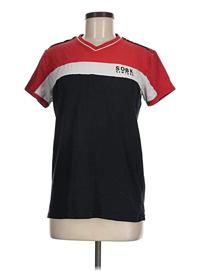 Pre-owned Assorted Brands Short Sleeve T-shirt In Red