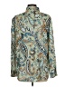 Unbranded Paisley Green Long Sleeve Blouse Size XL - photo 2