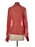 Gap 100% Polyester Red Long Sleeve Blouse Size XS - photo 2