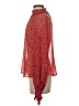 Gap 100% Polyester Red Long Sleeve Blouse Size XS - photo 5