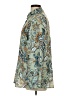 Unbranded Paisley Green Long Sleeve Blouse Size XL - photo 5