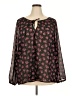 Torrid 100% Polyester Black Long Sleeve Blouse Size 2X Plus (2) - photo 1