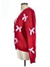 Luna Ivy 100% Polyester Red Cardigan Size L - photo 5