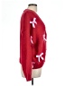 Luna Ivy 100% Polyester Red Cardigan Size L - photo 4