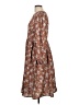 Unbranded 100% Polyester Paisley Brown Casual Dress Size L - photo 5