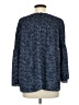 MICHAEL Michael Kors Paisley Blue Long Sleeve Blouse Size M - photo 2