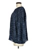 MICHAEL Michael Kors Paisley Blue Long Sleeve Blouse Size M - photo 5