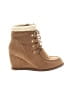 Shoedazzle Brown Wedges Size 9 - photo 1