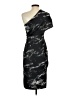 ASOS Graphic Black Cocktail Dress Size 4 - photo 2