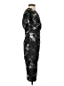 ASOS Graphic Black Cocktail Dress Size 4 - photo 4
