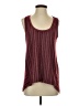 August Mist Stripes Burgundy Tank Top Size S (estimated) - photo 1