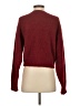 White Fox Burgundy Cardigan Size XS - photo 2