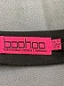 Boohoo 100% Polyester Black Long Sleeve Blouse Size 10 - photo 7