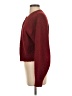 White Fox Burgundy Cardigan Size XS - photo 5