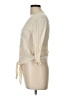 Mine 100% Polyester Ivory 3/4 Sleeve Blouse Size L - photo 5