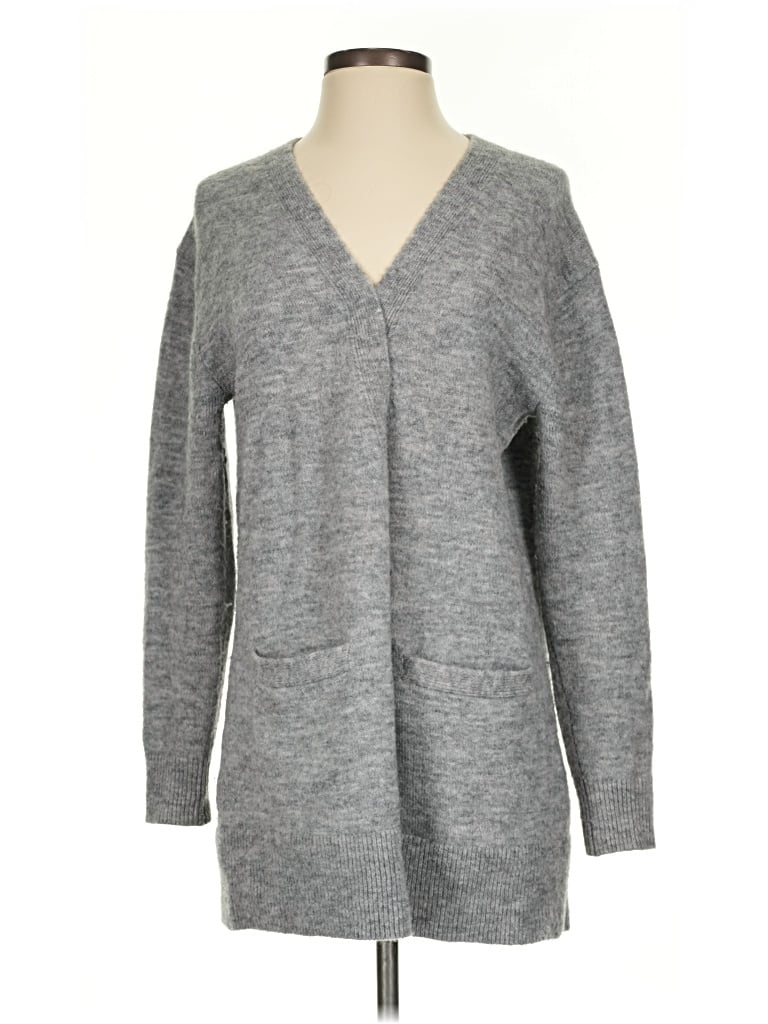 Pre-owned Jcrew Cardigan Sweater In Gray