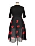 Unbranded Hearts Black Cocktail Dress Size 3X - photo 2