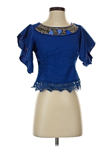 Luxmi Short Sleeve Blouse (view 1)