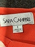 Sara Campbell 100% Polyester Solid Orange Cocktail Dress Size 6 - photo 7