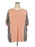 Honeyme Orange Short Sleeve Top Size XXXL - photo 1