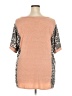 Honeyme Orange Short Sleeve Top Size XXXL - photo 2