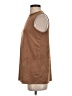 AB Studio Brown Sleeveless Top Size S - photo 5