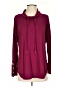 Westbound Burgundy Long Sleeve Top Size S - photo 1