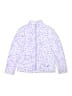 Eddie Bauer 100% Polyester Print Purple Track Jacket Size 7 - 8 - photo 1