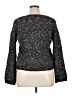 Hem & Thread Tweed Black Pullover Sweater Size 1X - photo 2