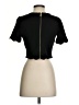 Ted Baker London Black Short Sleeve Top Size 4 (1) - photo 2