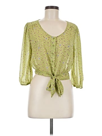 Ya Los Angeles 3/4 Sleeve Blouse (view 1)