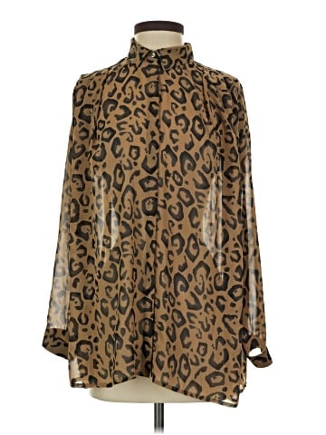 Black Label by Chico's Long Sleeve Blouse (view 1)