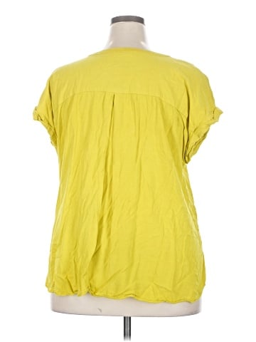 Rose + Olive Short Sleeve Blouse (view 2)