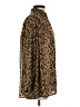 Black Label by Chico's Animal Print Brown Long Sleeve Blouse Size 0 - photo 4