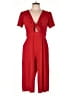 GB Solid Red Jumpsuit Size L - photo 1