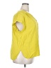Rose + Olive Yellow Short Sleeve Blouse Size 2X - photo 4