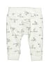 Rae Dunn 100% Cotton Ivory Active Pants Size 0-3 mo - photo 2