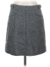 Madewell Tweed Gray Herringbone Assembly A-Line Mini Skirt Size 2 - photo 1