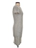 Dee Elly Solid Gray Casual Dress Size P (petite) - photo 4