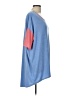 Lularoe Color Block Blue 3/4 Sleeve T-Shirt Size L - photo 4