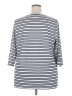 Cj Banks Blue 3/4 Sleeve Top Size 2X - photo 2