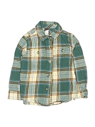 Tea Long Sleeve Button-Down Shirt (view 1)