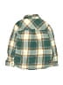 Tea 100% Cotton Plaid Green Long Sleeve Button-Down Shirt Size 18-24 mo - photo 2