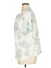 Ekouaer Tie-dye Teal Short Sleeve Henley Size XL - photo 5