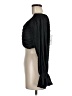 Blue B 100% Polyester Black Long Sleeve Blouse Size M - photo 5