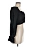 Blue B 100% Polyester Black Long Sleeve Blouse Size M - photo 4
